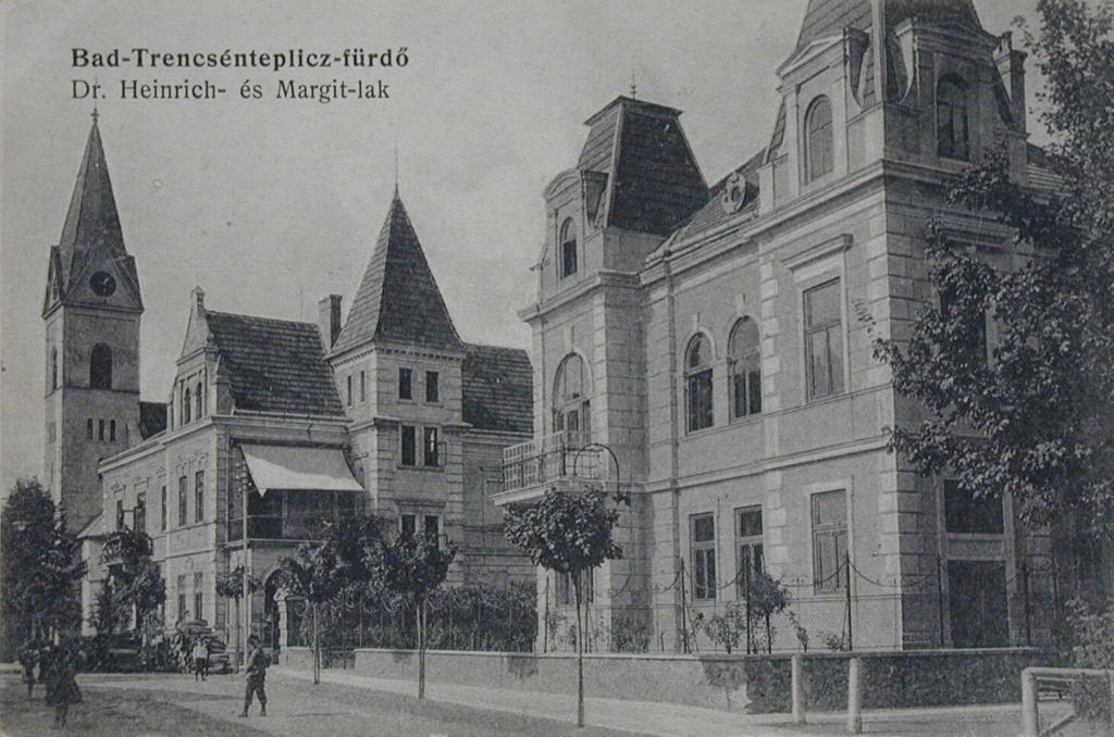 Hotel Margit Trenčianské Teplice Exteriér fotografie